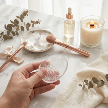 Crystal Clear "Marshmallow" Silicone Makeup Puff