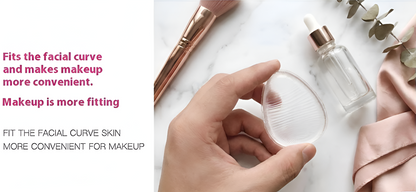Crystal Clear "Marshmallow" Silicone Makeup Puff