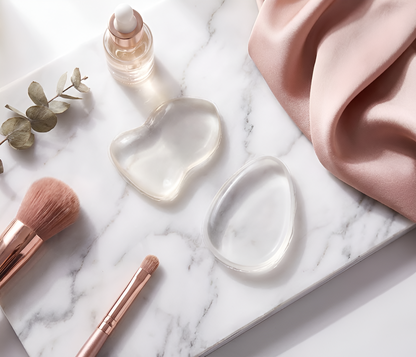 Crystal Clear "Marshmallow" Silicone Makeup Puff